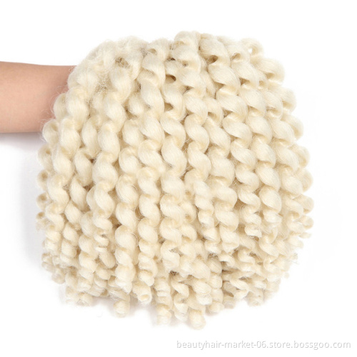 wholesale cheap synthetic hair spring wand curl crochet braid hair